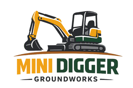 Mini Digger Groundworks logo